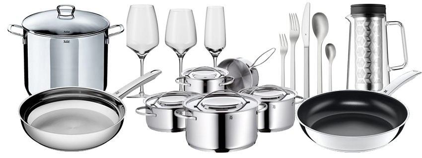 WMF-Sale bei Amazon - z.B. Durado Pfanne für 43€ oder Besteckset Linum für 98€