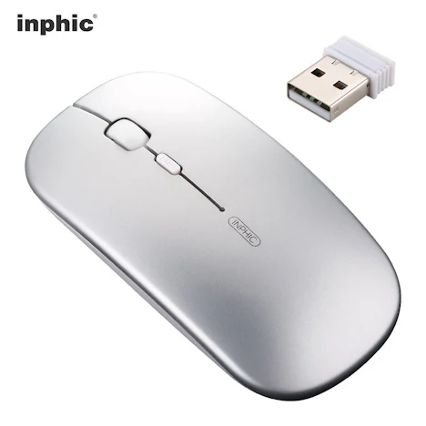 inphic Wiederaufladbare Silent Kabellose Maus für 7,13€ statt 11,89€