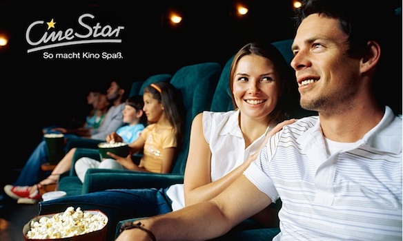Cinestar Kinogutschein für 25€ – übertragbare Eintrittskarten für 5 2D-Filme *UPDATE*