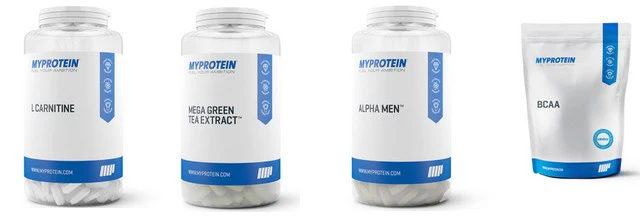 40prozent auf Pillen und Aminos bei MyProtein beispiele