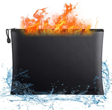 Geld Taschen Datei Storage Feuerfeste Tasche