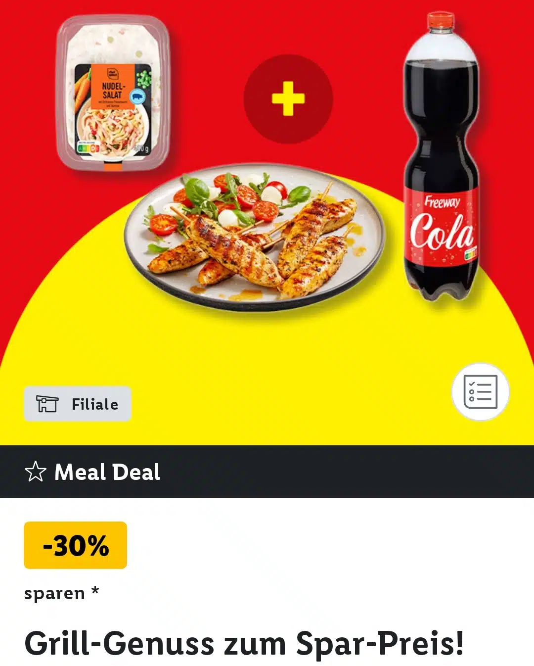 Lidl: Grill-Genuss zum Spar-Preis! (30 % Rabatt)