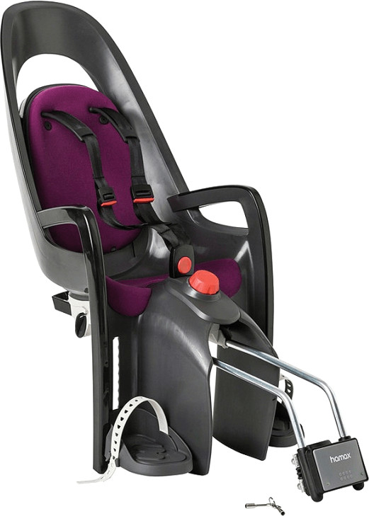 Hamax Caress für 55€ - Fahrradsitz mit abschließbarer Halterung, bis zu 22kg