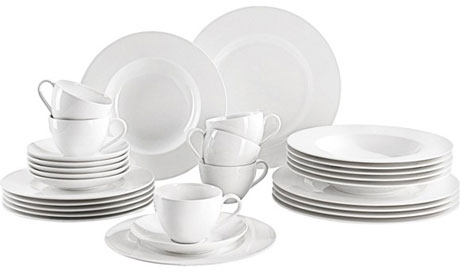 Villeroy &amp; Boch Basic White - klassisches 30-tlg. Geschirr für 99€ *UPDATE*