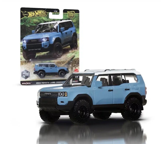 Hot Wheels Car Culture Fahrzeug, Premium Die-Cast Spielzeugauto oder Spielzeugtruck im Maßstab 1:64 in blau für 8,99€(statt 12,49€)