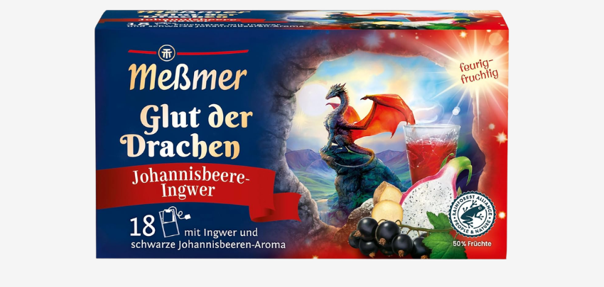 Wärmender Genuss für kalte Tage! ☕ 4x 18er Pack Meßmer Glut der Drachen Tee für nur 7€
