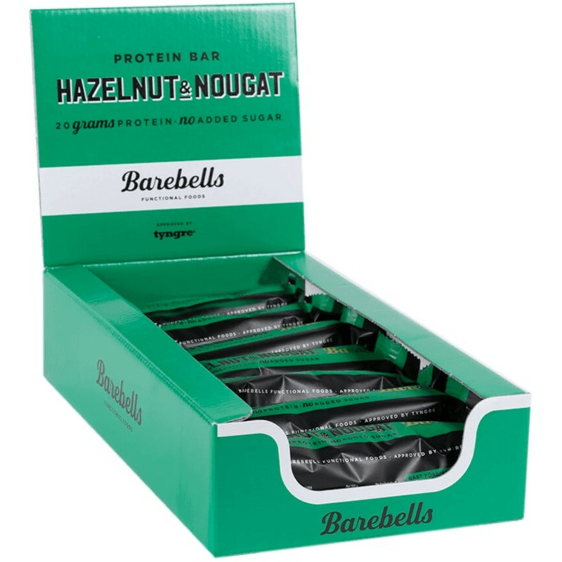 Barebells Protein Bar 12 x 55 g Hazelnut &amp;amp; Nougat mit 11,11€ Rabatt