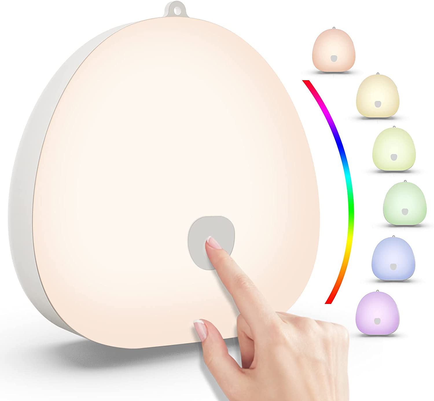 YIFACOOM Nachtlicht Baby, USB-C Wiederaufladbare LED Nachtlicht 