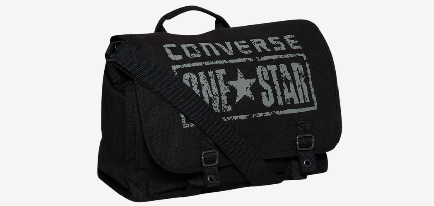 Converse Buckle Messenger für 15€ - Schultertasche aus Baumwolle 