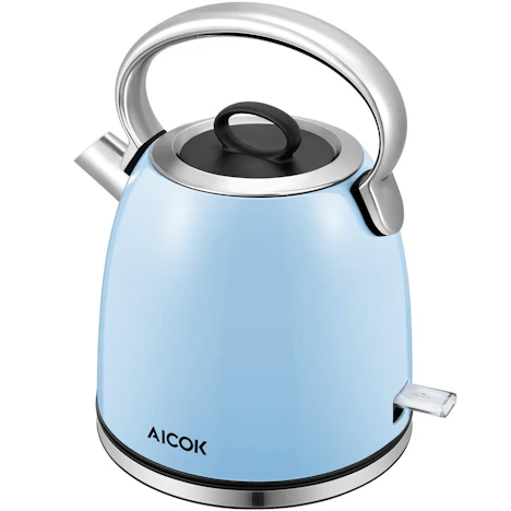 Wasserkocher, 1,7 Liter mit Herausnehmbarer Kalkfilter, 2200W