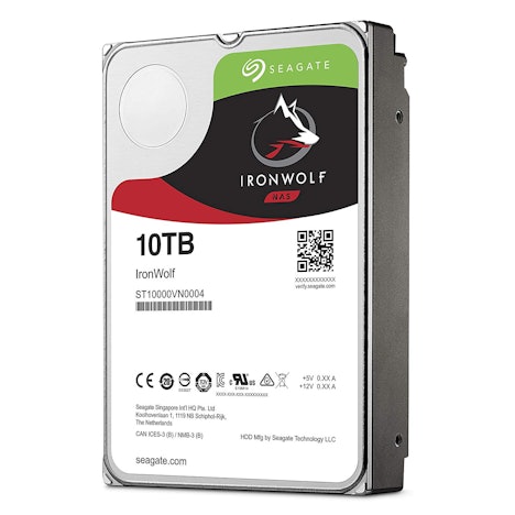 Seagate IronWolf 10TB (ST10000VN0004) für 259 EUR inkl. Versand