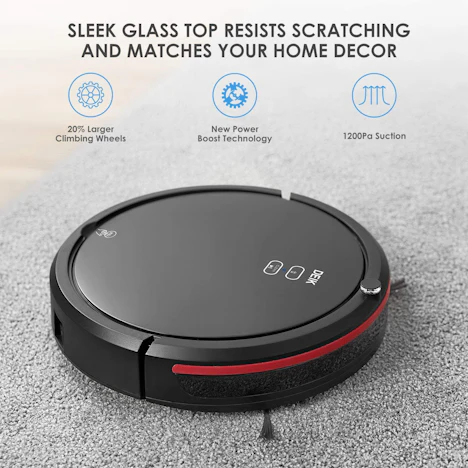 Staubsauger Roboter mit Zeitprogrammierung Funktion für 108,49€