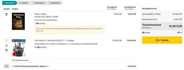 warenkorb buecher.de