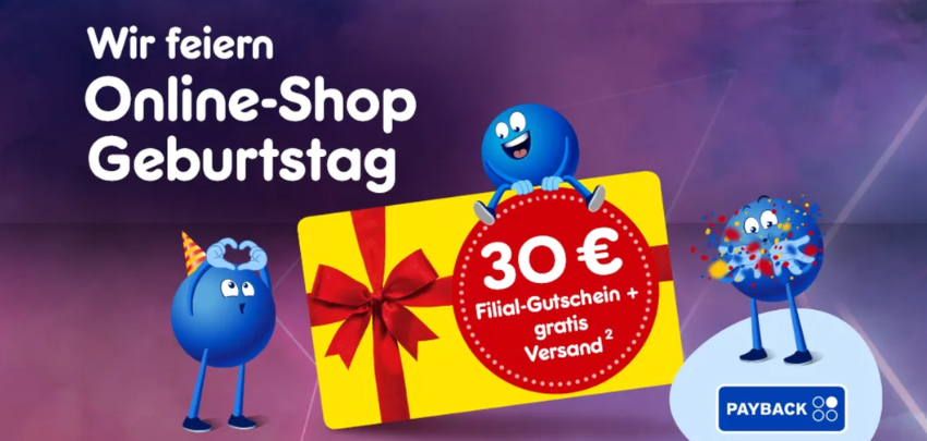 30€ Netto Filialgutschein sichern - ab einem Mindestbestellwert von 200€