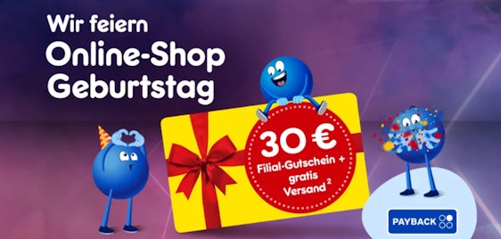 30€ Netto Filialgutschein sichern - ab einem Mindestbestellwert von 200€