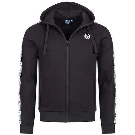 Sergio Tacchini Dennet Sweatjacke für 33€ in der Farbe Schwarz in den Größen M-XL