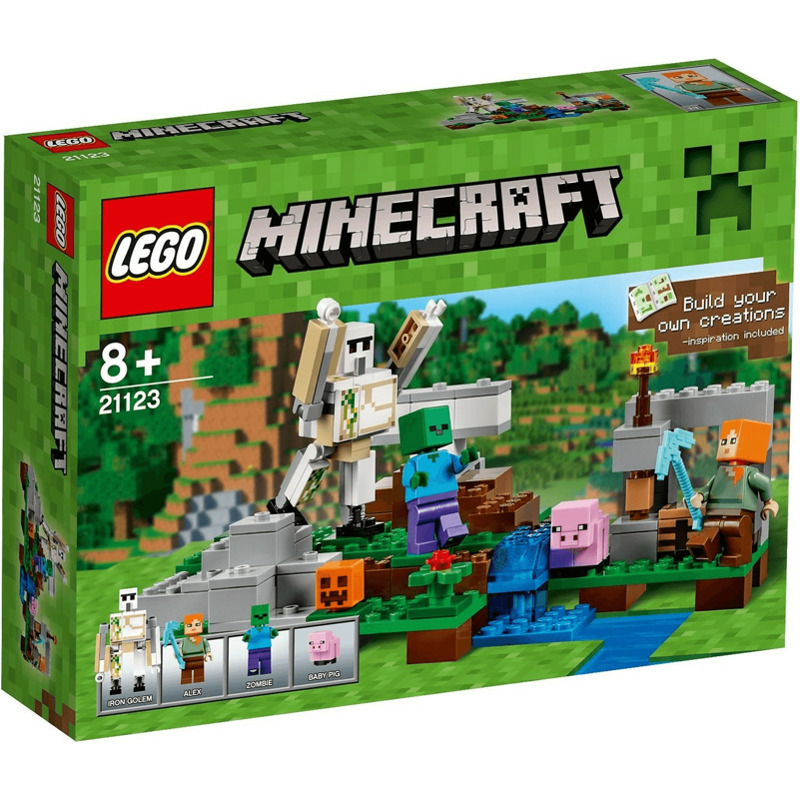 LEGO Minecraft - Der Eisengolem (21123) 37% günstiger