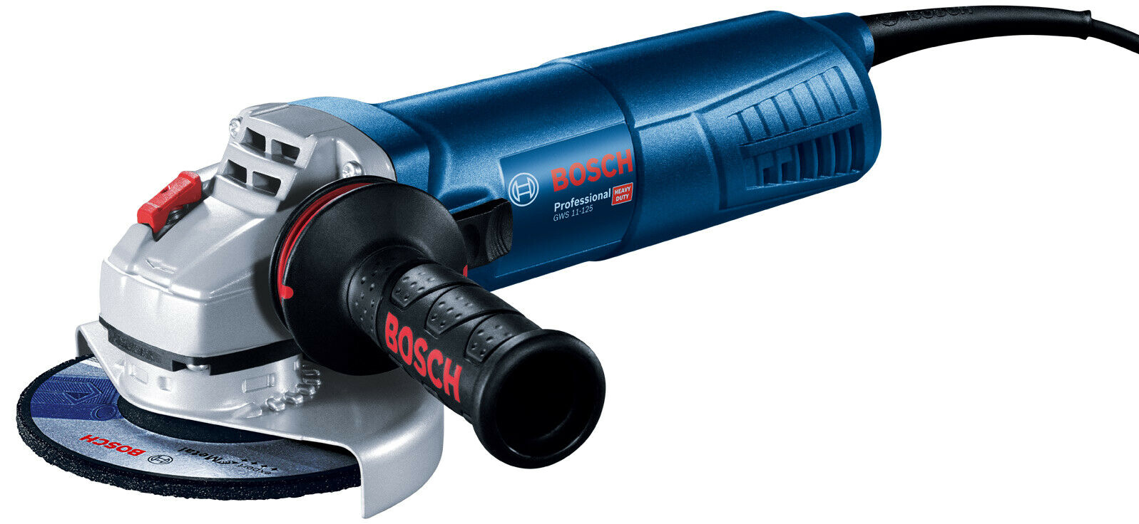 Bosch GWS 11-125 Professional für 65€ - 1.100 Watt Winkelschleifer mit Direktkühlung
