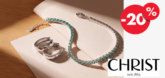 CHRIST Gutschein! 💍 Bis zu 20% Rabatt auf Schmuckstücke