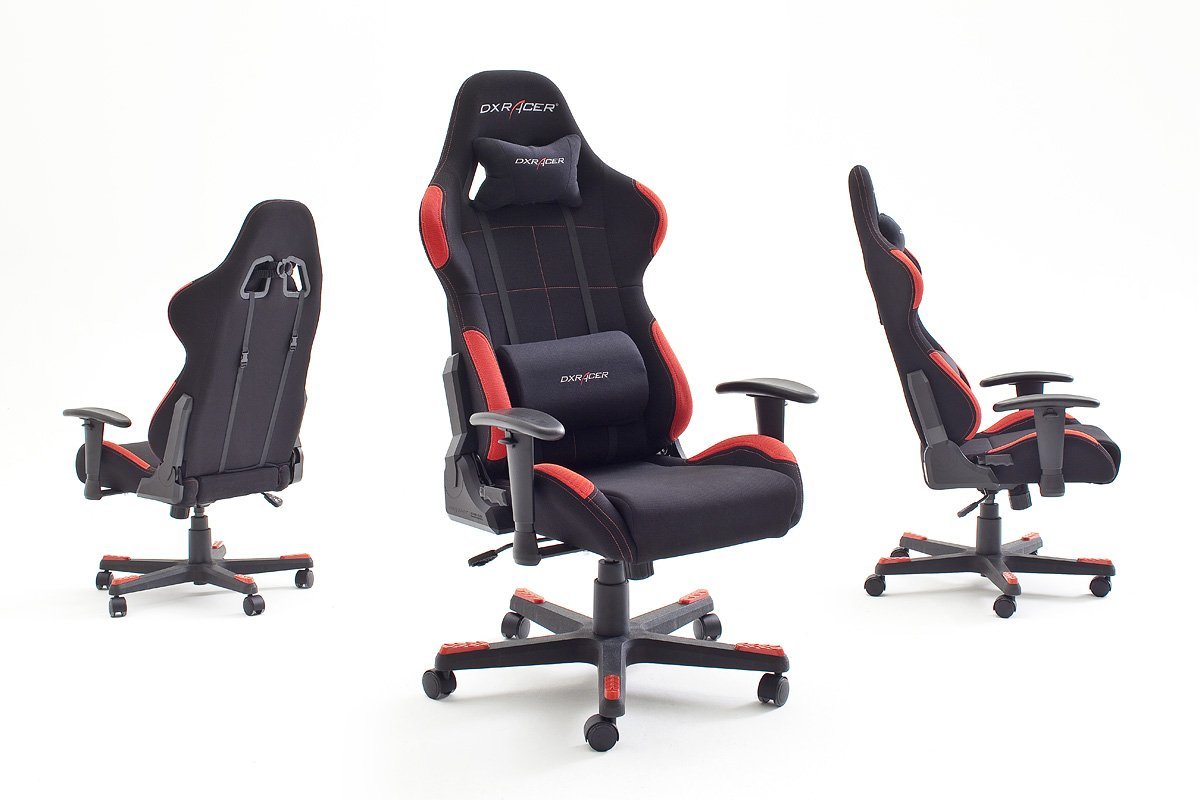 DX-Racer 1 für 170€ - Büro- und Gamingstuhl in Schwarz/Rot