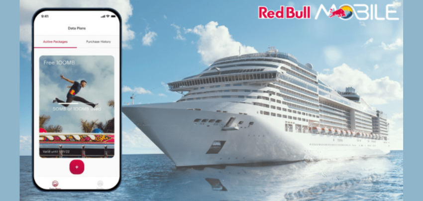 Red Bull Mobile Data Kreuzfahrtpakete - 1 GB für 15€ &amp; 250 MB für 5€