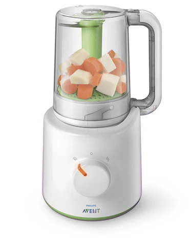 Amazon - Philips Avent SCF870/20 2-in-1 Babynahrungszubereiter (Dampfgarer und Mixer) 70,49 Euro
