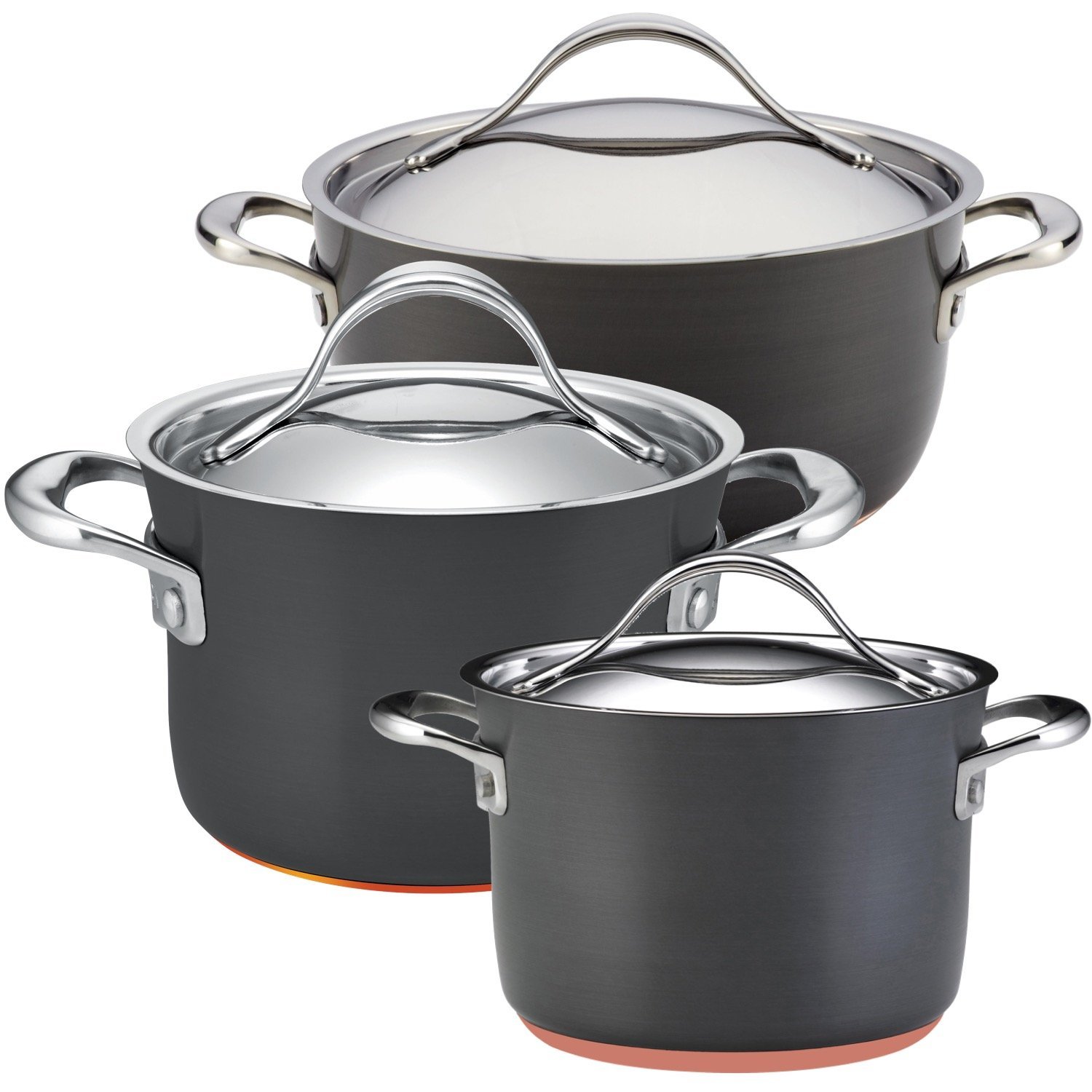 Anolon Profi Kochtopf-Set von Sternekochlegende Dieter Müller empfohlen 