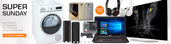 Saturn Super Sunday am 06.11.2016 - z. B. Honor 7 Premium für 299€