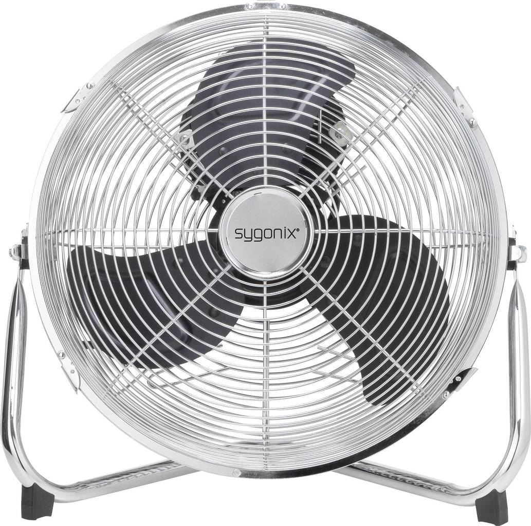 Sygonix FE-30 für 25€ - Bodenventilator aus Metall mit 30cm Ø