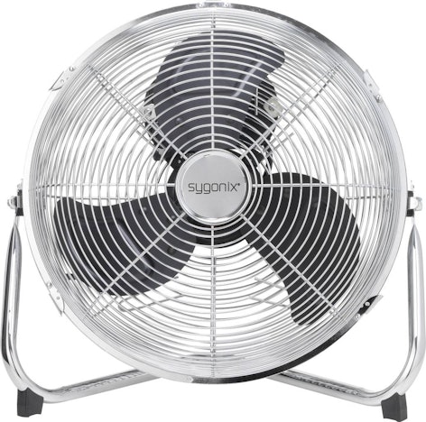 Sygonix FE-30 für 25€ - Bodenventilator aus Metall mit 30cm Ø