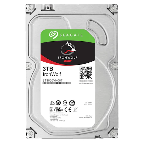 Seagate IronWolf 3 TB ST3000VN007 für 77 EUR inkl. Versand