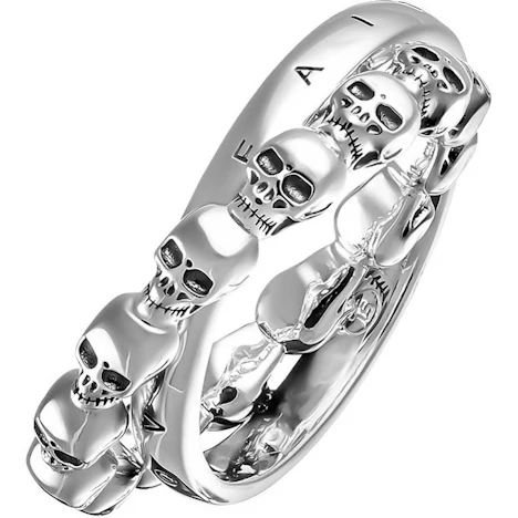 Thomas Sabo Rebel at Heart Totenkopf Love, Faith, Hope (TR2103-637-12-62) 33% günstiger
