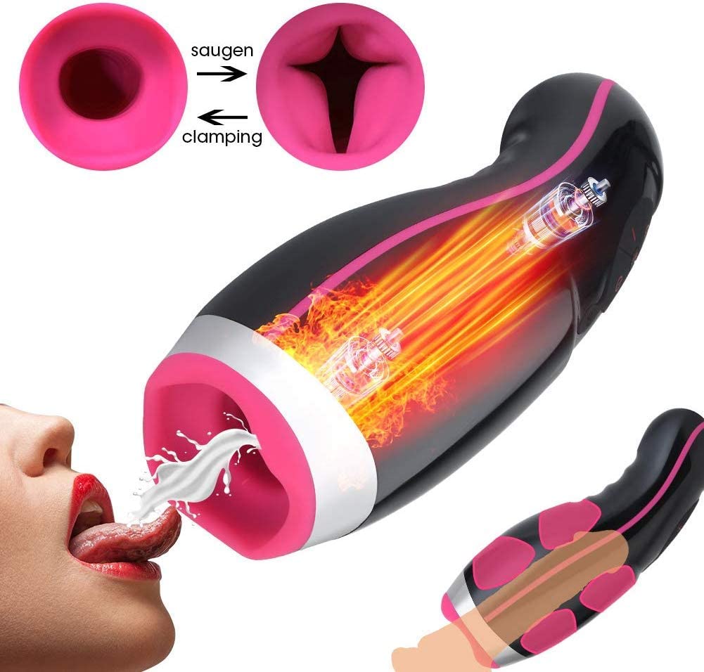 FÜR IHN: Masturbator mit Vibration und Saugfunktion