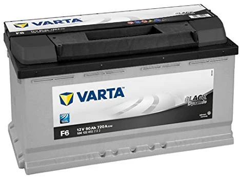 Varta F6 12V 90Ah 720A Black Dynamic Autobatterie