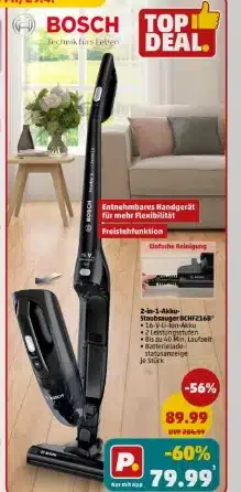 Penny: Bosch Akku-Staubsauger für 79,99 € (29.04.)