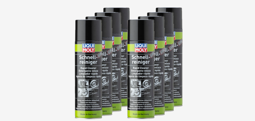 Saubere Werkstatt! 🧼 8x 500ml LIQUI MOLY 3318 Schnell-Reiniger für 20€ (5€/Liter)