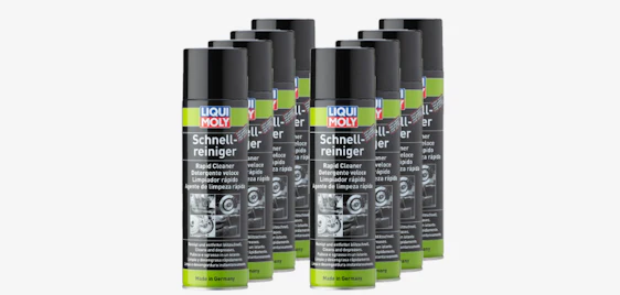 Saubere Werkstatt! 🧼 8x 500ml LIQUI MOLY 3318 Schnell-Reiniger für 20€ (5€/Liter)