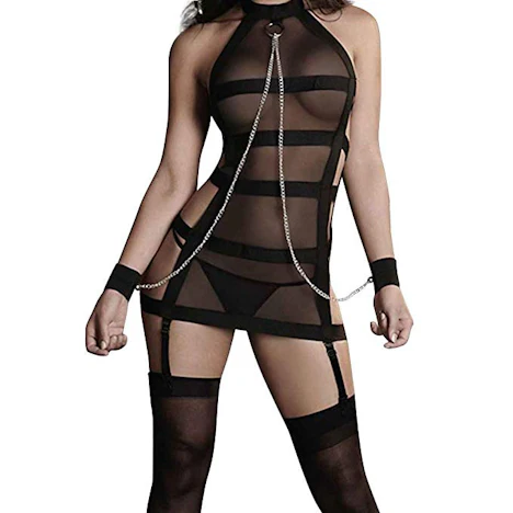 Frauen Cosplay Bandagen Splice Perspective Verbandsmull Erotische Wäsche-Kostüm