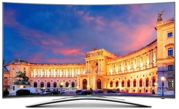 Hisense UB55EC870 - 55" Curved UHD-TV mit Smart-TV und Triple-Tuner für 888€ *UPDATE*