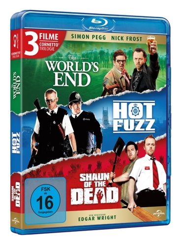Cornetto Trilogy auf 3 Blu-rays für 14,97 EUR