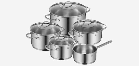 WMF Provence Plus Topfset für 103€ - 5-teilig, für alle Herdarten geeignet