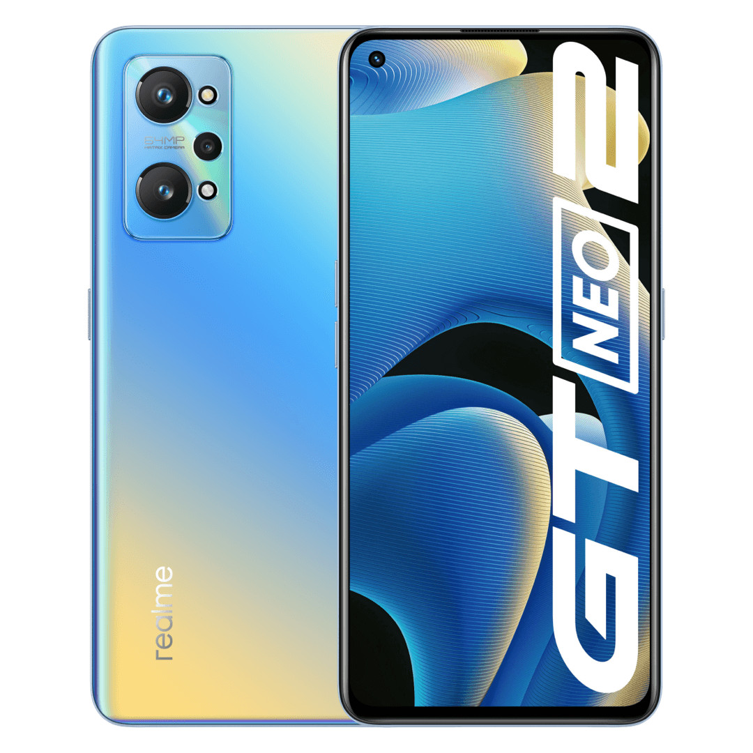 Realme GT Neo 2 5G-Smartphone: 6,62" 120Hz, 8GB + 128GB, Snapdragon 870