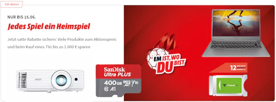 EM ist, wo du bist! ⚽ » Die 10 besten Schnäppchen vom neuen Media Markt-Flyer 🤑