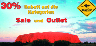 30% auf den Sale und Outlet-Bereich bei Roadsign