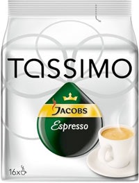 16 Tassimo Jacobs Espresso Kapseln für 2€ bei Saturn - oder 16 Kapseln Tee für 3€