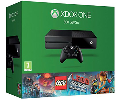 Microsoft Xbox One 500GB + The Lego Movie für 299€