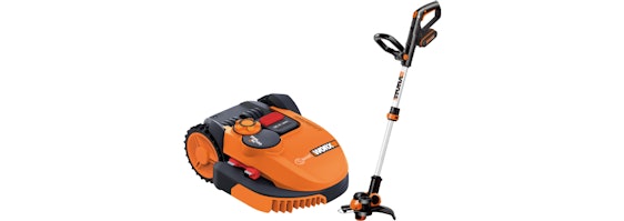 Worx Landroid S Basic (WR090S) + Worx WG163E.1 für 499€ - Mähroboter & Akku-Rasentrimmer
