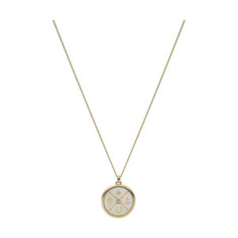 Fossil Neck Chain Little Fortunes white: 35,40€ statt 41,30€