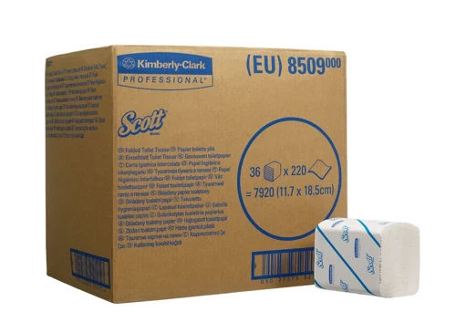 PREISFEHLER: Scott Toilettenpapier 36 Päckchen x 220 Blätter (7.920 Blatt) für nur 2,55 + 3,59 EUR Porto