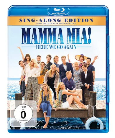 Amazon Prime - Mamma Mia! Here We Go Again Blu-ray